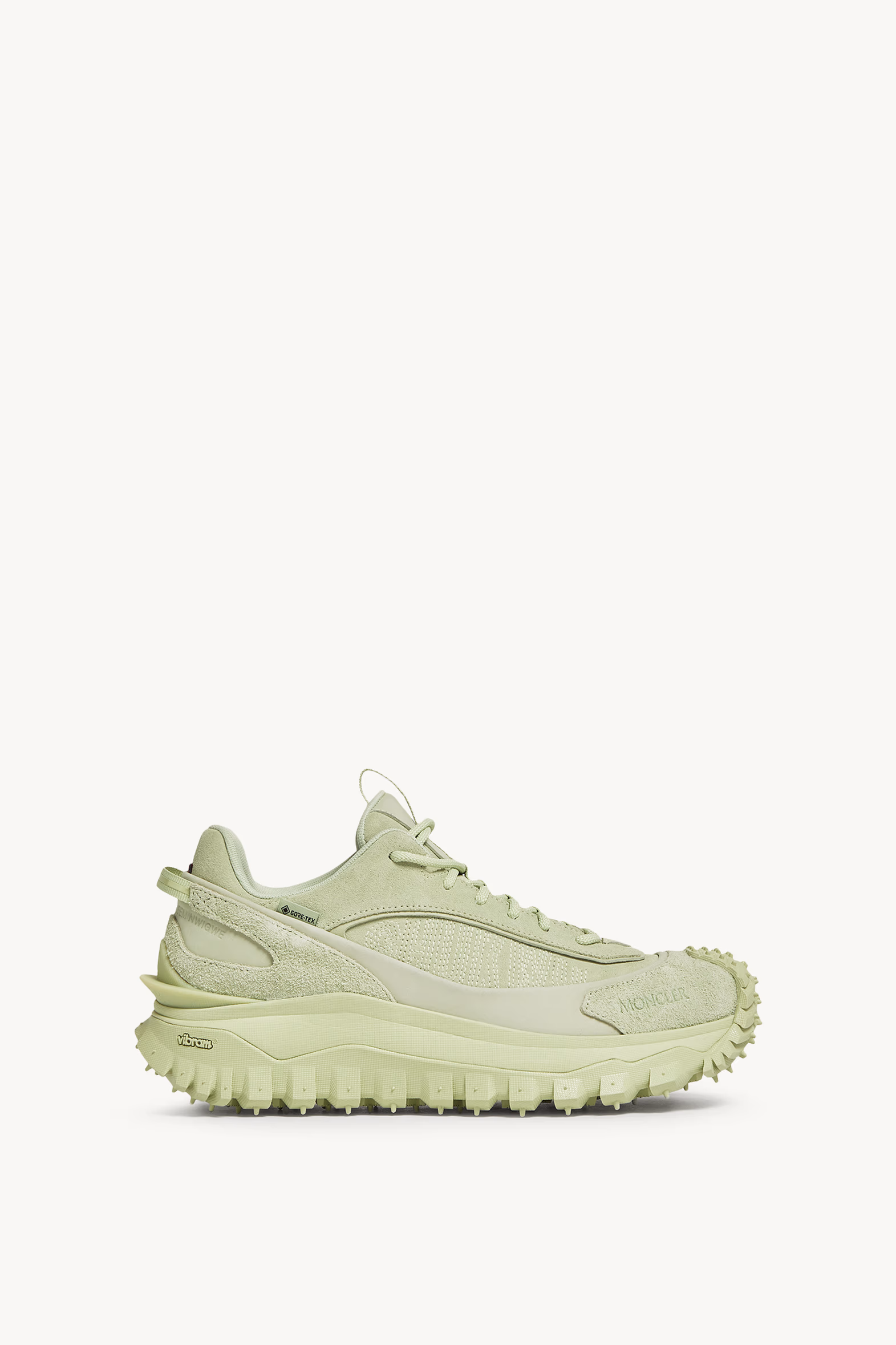 Sneakers Trailgrip Momint en nubuck et daim Femmes Vert Pastel Moncler 0